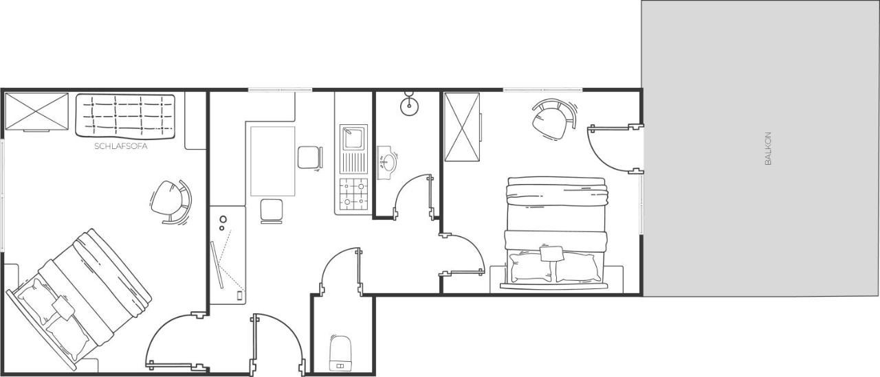 Appartement Rosengarten Лангенфельд Номер фото